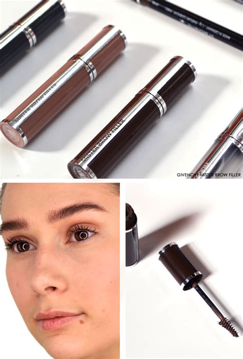 givenchy before and after look for mister filler brow